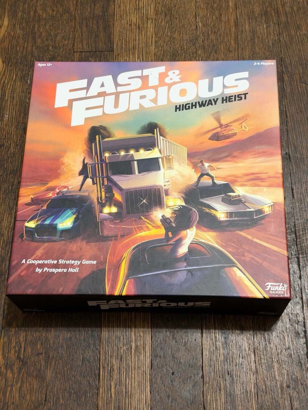 Funko Games Fast & Furious Highway Heist Strategy Board Game